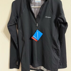 Columbia Black Quarter-Zip Jacket